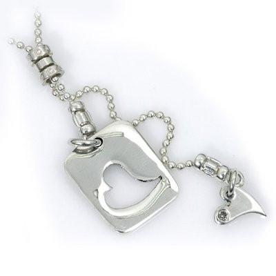 Puzzle Heart Pendent 