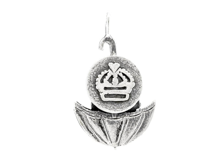 Regal Crown Medallion of Israel Necklace Pendant 