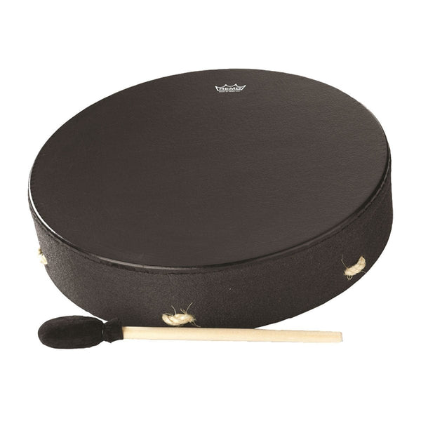 Remo Buffalo Drum 16-by-3.5-Inch - Black Earth Buffalo Drums by Remo 
