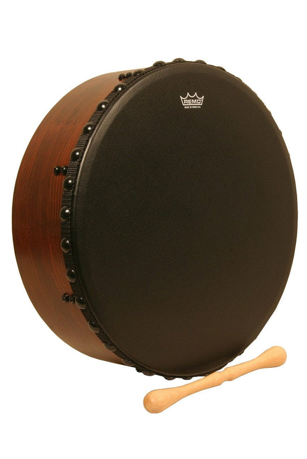 Remo Irish Bodhran w/ Acousticon Shell and Bahia Bass Head, 16"x4.5" Bodhrans by Remo 