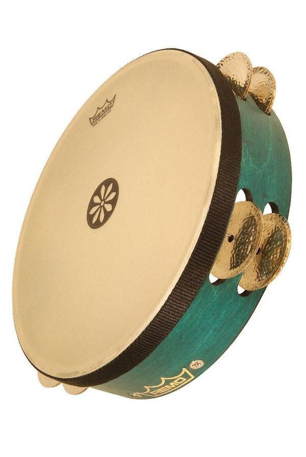 Remo Layne Redmond Lotus Tambourine 10" Tambourines by Remo 