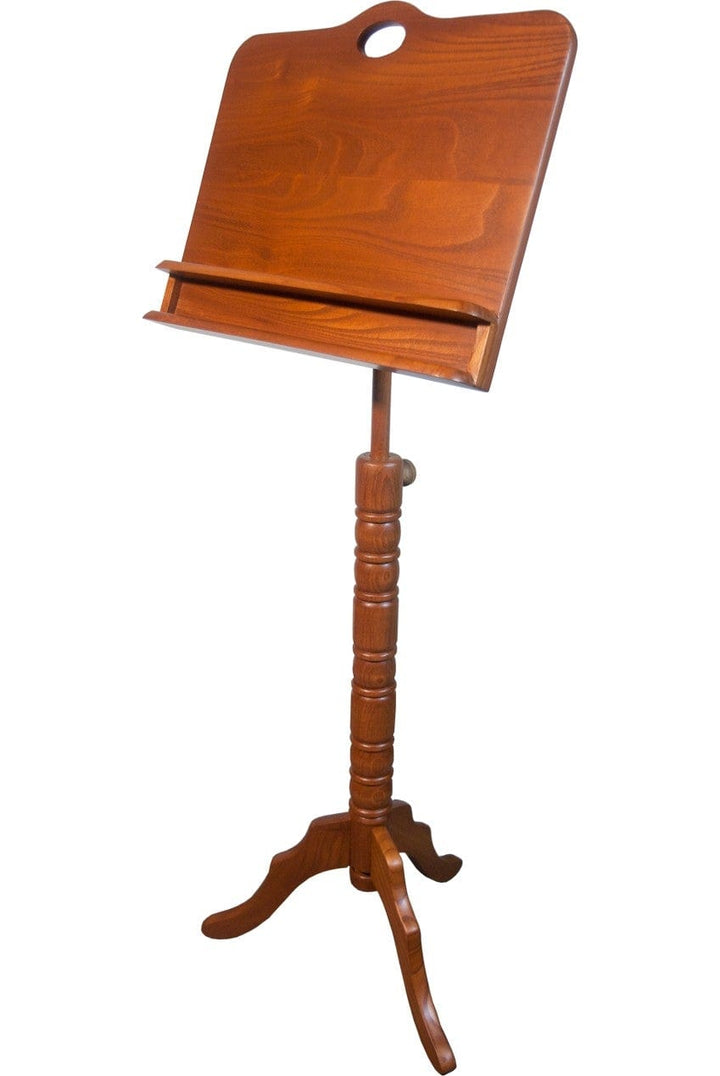 Roosebeck Double Shelf Colonial Music Stand - Red Cedar Music Stands 