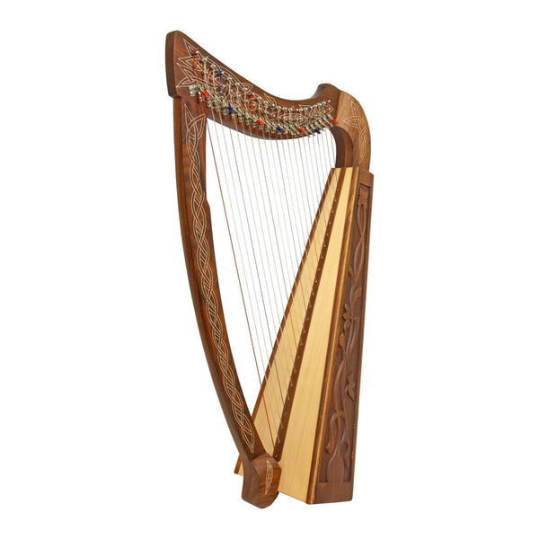 Roosebeck Heather Harp 22-String Chelby Levers Vine *Blemished Celtic Style Harp 
