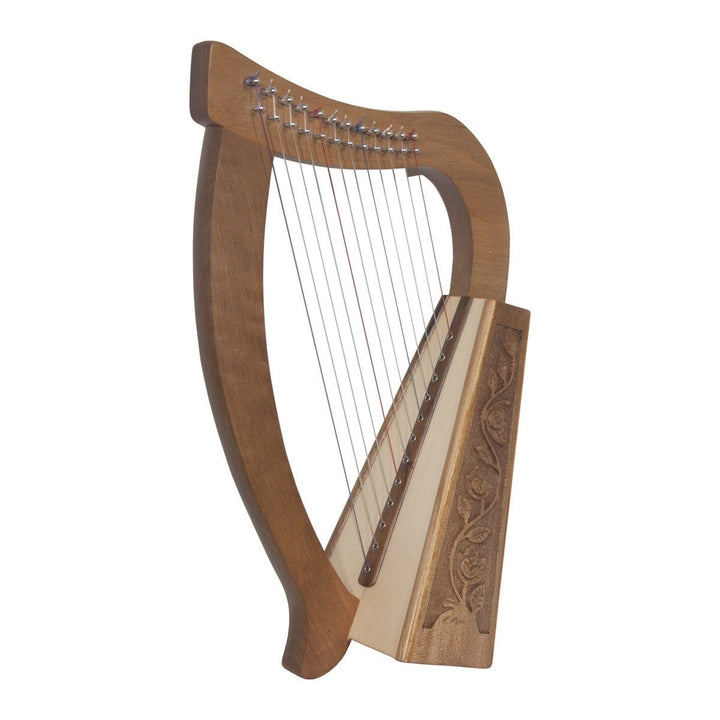 Roosebeck Walnut Baby Harp 12-String Mini Harps 