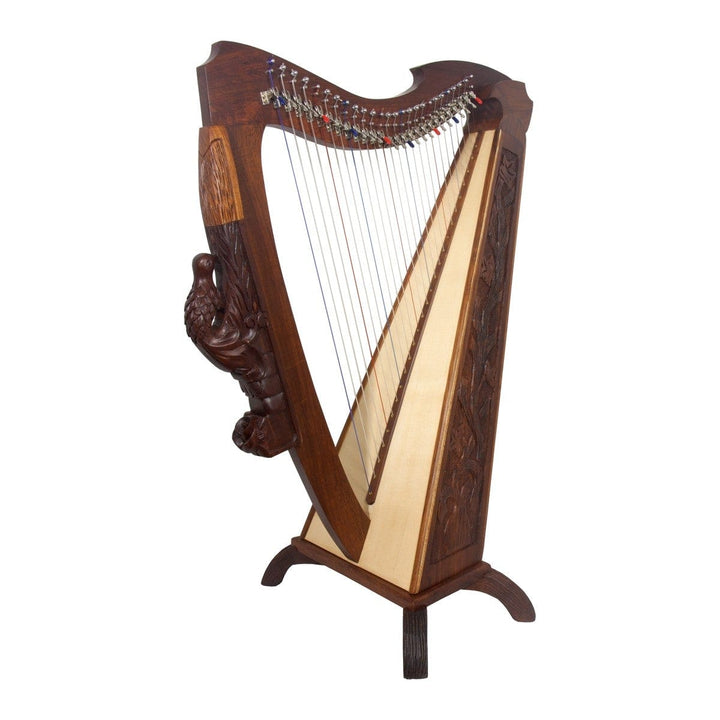 Roosebeck Woodlands Harp 26 Strings Chelby Levers Sheesham Celtic Style Harp 