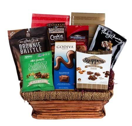 Royal Basket Of Gourmet Treats Gift Basket 