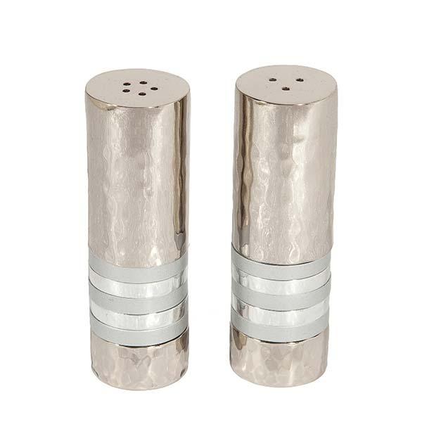 Salt & Pepper Shakers - Rings - Silver 