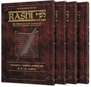 Sapirstein rashi personal size shemos set Jewish Books 