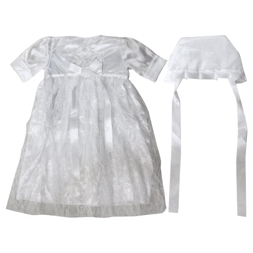 Satin Bris Milah Outfit With A Hat - White Embroidery Bris Pillow and Outfits 