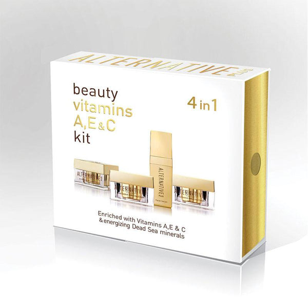 Sea Of Spa Dead Sea Cosmetics Alternative Plus 4 Facial Care Products Kit 