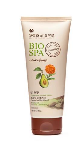 Sea Of Spa Dead Sea Cosmetics Avocado And Sea Buckthorn Body Cream 