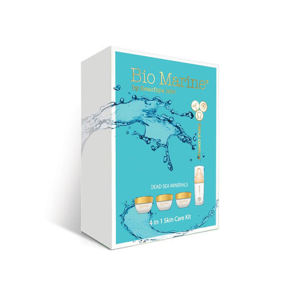 Sea Of Spa Dead Sea Cosmetics Bio Marine 4 Facial Care Products Kit 