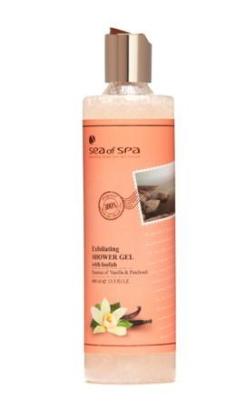 Sea Of Spa Dead Sea Cosmetics Essence Of Vanilla And Patchouli Shower Gel 