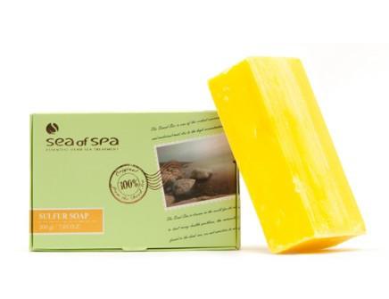 Sea Of Spa Dead Sea Cosmetics Sulfur Soap 