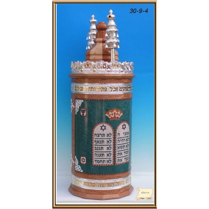 Sefardi Torah Cases In Wood 