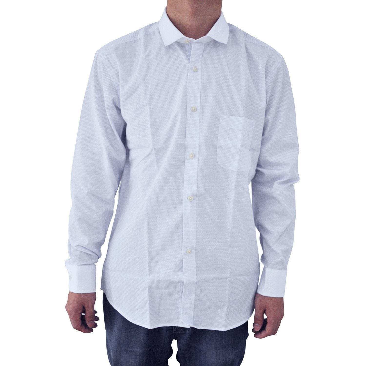 Shabbat Men Shirts Long Sleeve Dress Shirt Cotton – ahuva.com