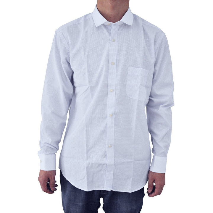 Shabbat Men Shirts Long Sleeve Dress Shirt Cotton –