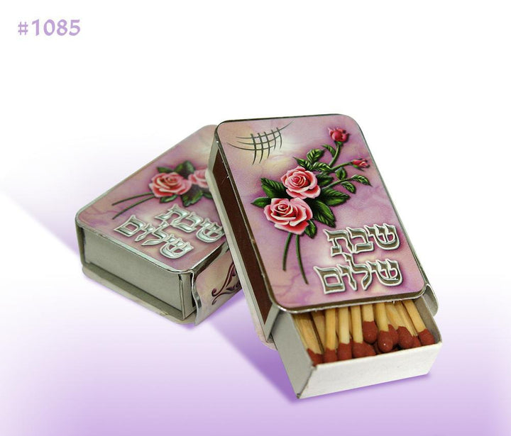 Shabbos Matchboxes Candle Lighting Gift Favors Pink Shabbat Matchboxes 