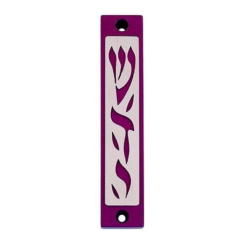 SHADAI SERIES Mezuzah Purple - MZ-359 