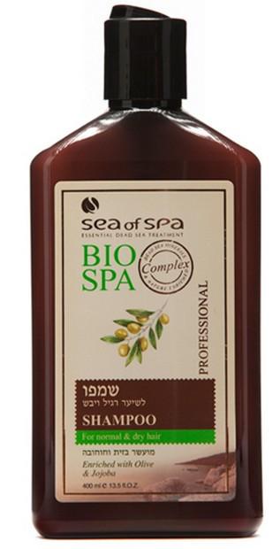 Shampoo For Normal To Dry Hair With Olive Oil Jojoba, Dead Sea Minerals 