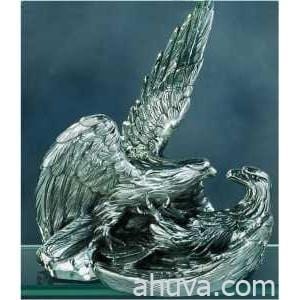 Silver Eagles Figurine 