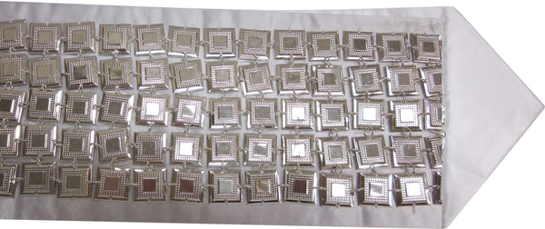 Silver Filled Atarah Mirror Style 6 Rows 
