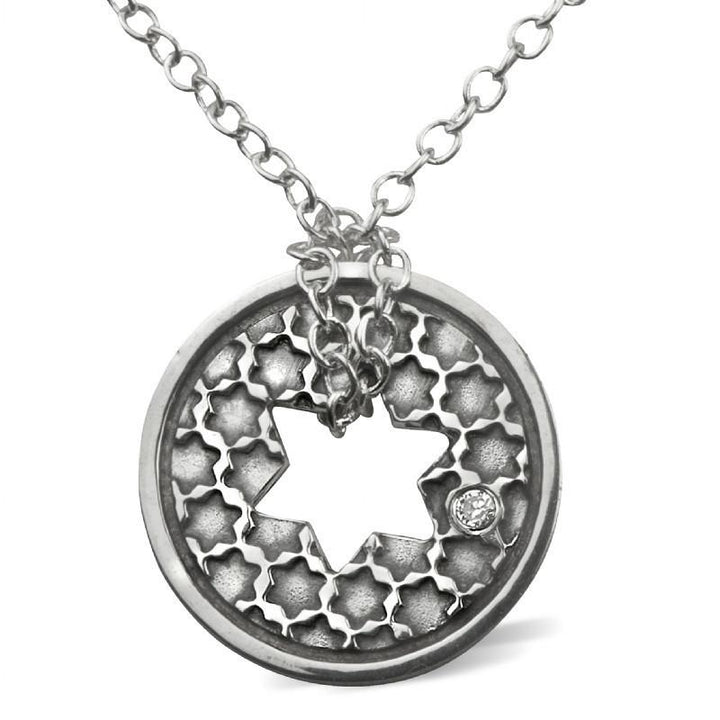 Silver Jewish Symbol Love Jewelry 