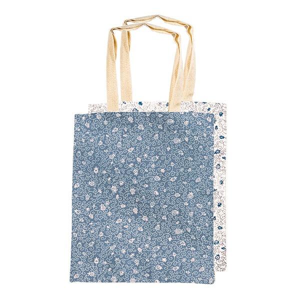 Simple Bag - Blue/White 