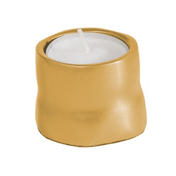 Single T-Light Holder - Gold 