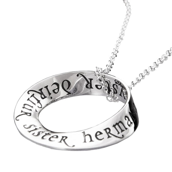Sister in eight languages Necklace 