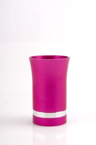 SMALL KIDDUSH CUP Kiddush Cup Bright Pink - small-cup015 