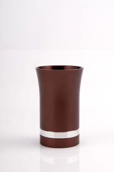 SMALL KIDDUSH CUP Kiddush Cup Brown - small-cup006 