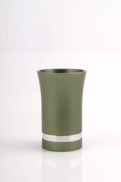 SMALL KIDDUSH CUP Kiddush Cup Green - small-cup010 