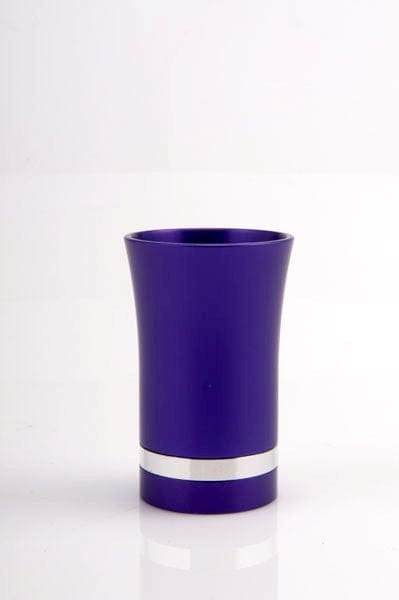 SMALL KIDDUSH CUP Kiddush Cup Purple - small-cup005 