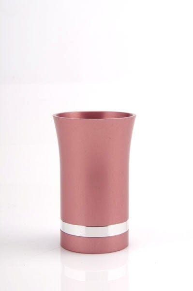 SMALL KIDDUSH CUP Kiddush Cup Regular Pink - small-cup008 