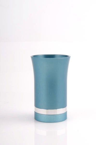 SMALL KIDDUSH CUP Kiddush Cup Teal - small-cup004 