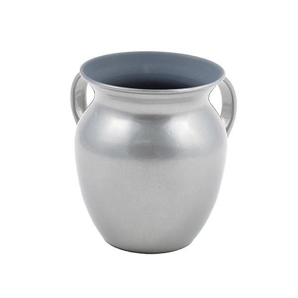 Small Netilat Yedayim Cup - Stainless Steel - Silver 