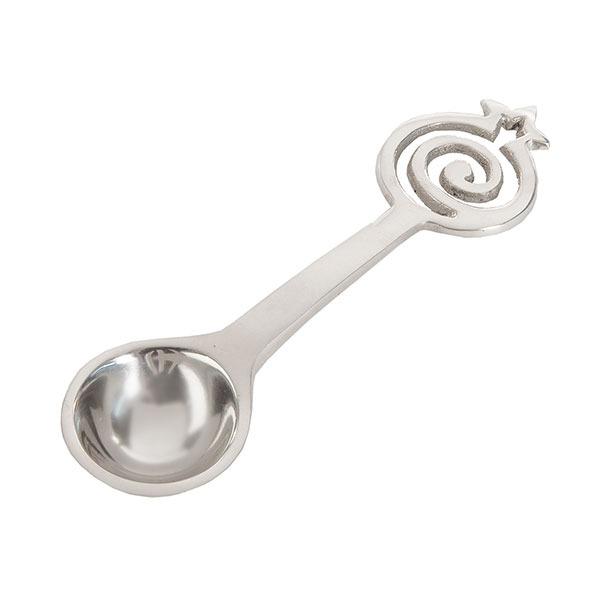 Small Spoon - Aluminium - Spiral Hole - Pomegranate 