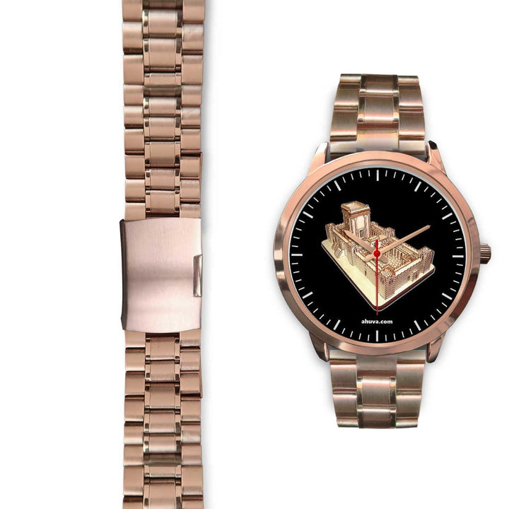 Solomon Temple Wristwatch - Rose Gold Rose Gold Watch 