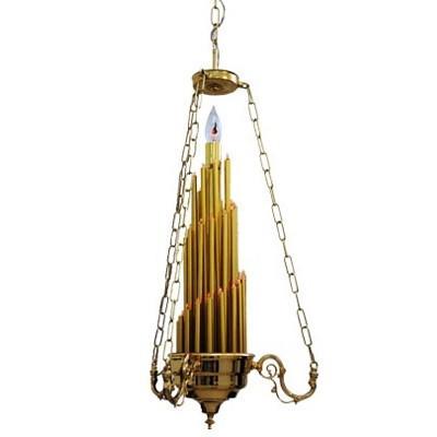 Spiral Eternal Lamp Light for Aron Kodesh נר תמיד לבית כנסת 110V 