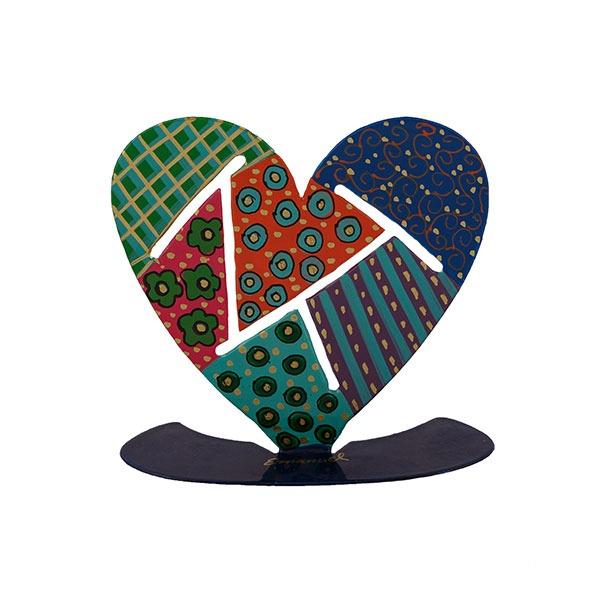Stand - Small - Hand Painted - Heart 