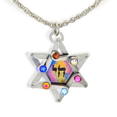 Star And Chai Necklace 
