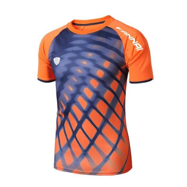 Star Of David Sports Jersey - Quick Dry, Slim Fit Soccer Jersey apparel LS12 Orange XL 