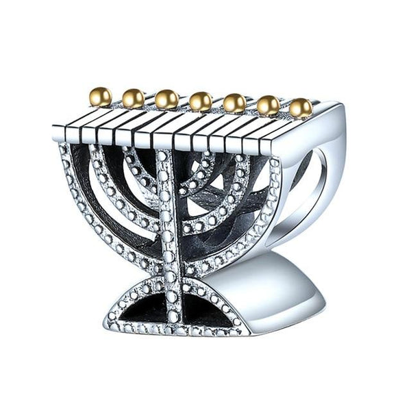 Sterling Silver 972 Jewish Israel Religious Charms to fit Pandora bracelet jewelry P6449 