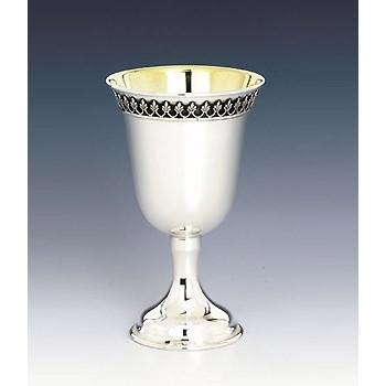 Sterling Silver Filigree Cup 2 Piece Set 