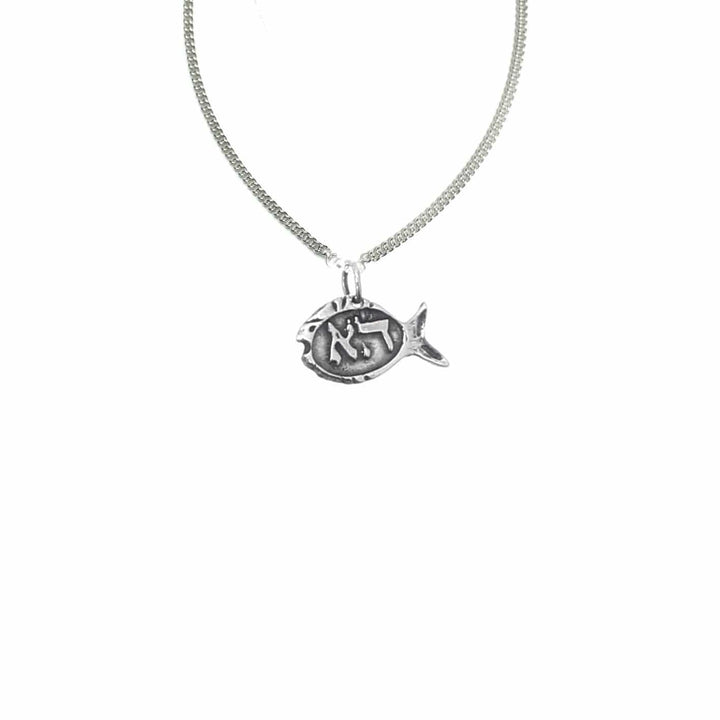 Sterling Silver Fish Necklace Jewelry 