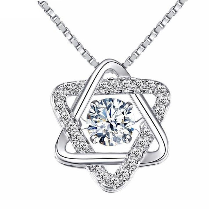 Sterling Silver Star of David Micro Pave with CZ jewelry 