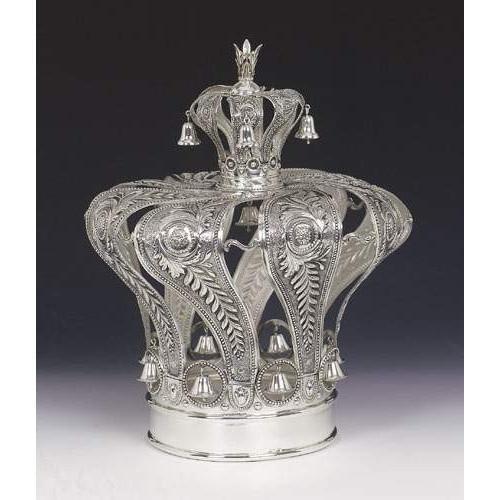 Sterling Silver Torah Crown 