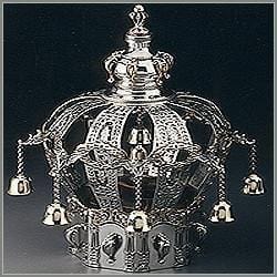 Sterling Silver Torah Crown 