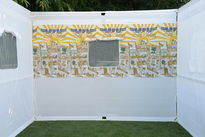 Sukkah Walls Gorgeous Mural Cotton Decorative Sukkah Walls 1.5 meters / 59" 